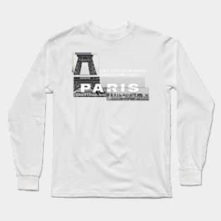 PARIS Long Sleeve T-Shirt